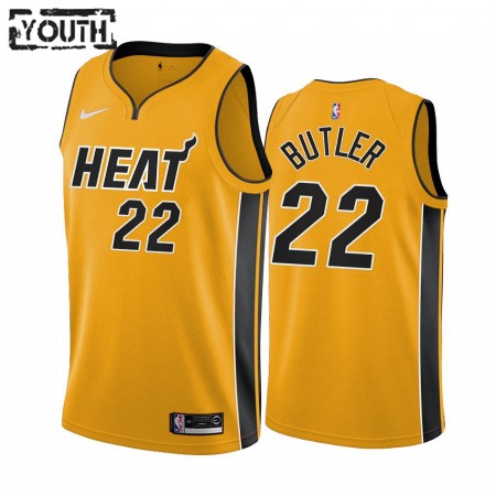 Kinder NBA Miami Heat Trikot Jimmy Butler 22 2020-21 Earned Edition Swingman
